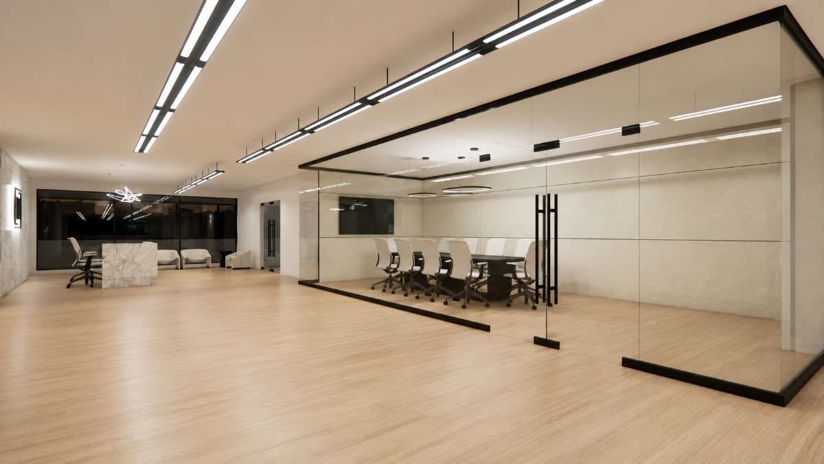 Industrial and distribution interior build by IN Design & Construction in Vaudreuil-Soulanges